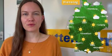 Hier kann es Regen und Gewitter geben - Das Wetter in 60 Sekunden