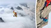 Bergsteiger hängt zwölf Stunden am Seil: Hubschrauber rettet ihn am Mont Blanc