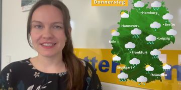 Das Regengebiet breitet sich weiter aus - Das Wetter in 60 Sekunden