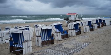 An der Küste wird das Wetter am Samstag nass und windig.