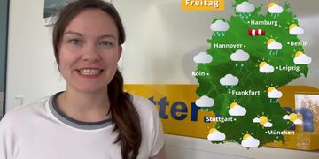 Hier wird es Gewitter und Sturmböen geben - Das Wetter in 60 Sekunden