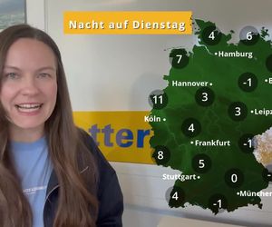 Freundlicher Mittwoch voraus - Das Wetter in 60 Sekunden