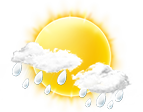 leichter Regenschauer leichter Regenschauer