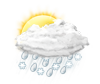 leichter Schneeregen leichter Schneeregen