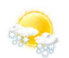 leichter Schneeschauer leichter Schneeschauer