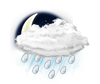 leichter Sprühregen leichter Sprühregen