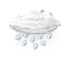 mäßiger Regen mäßiger Regen