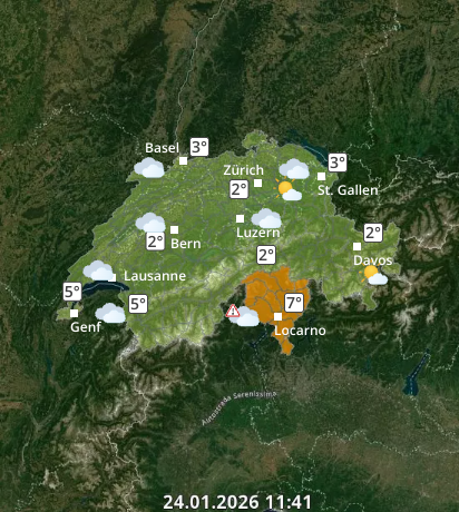 Zu den Unwetterwarnungen