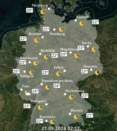 Zu den Unwetterwarnungen