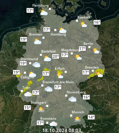 Zu den Unwetterwarnungen