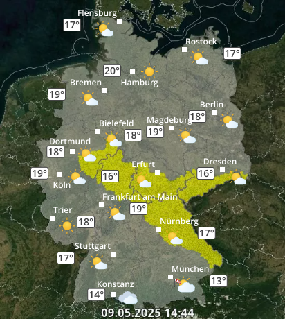 Zu den Unwetterwarnungen