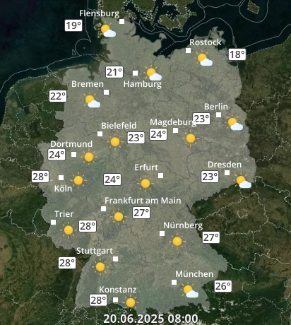 Zu den Unwetterwarnungen