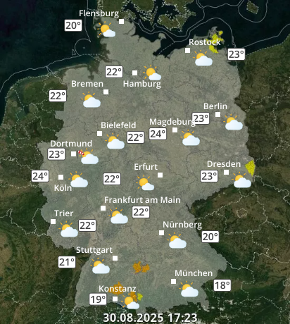 Zu den Unwetterwarnungen