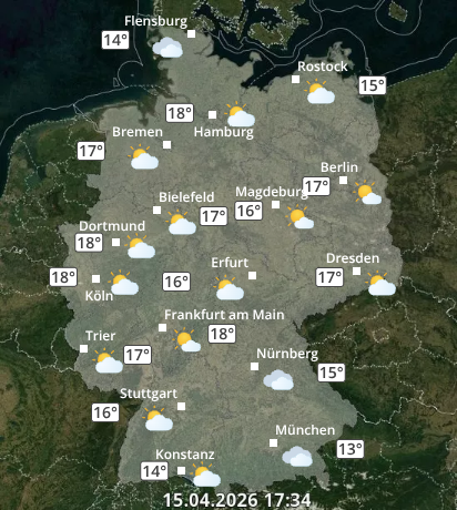 Zu den Unwetterwarnungen